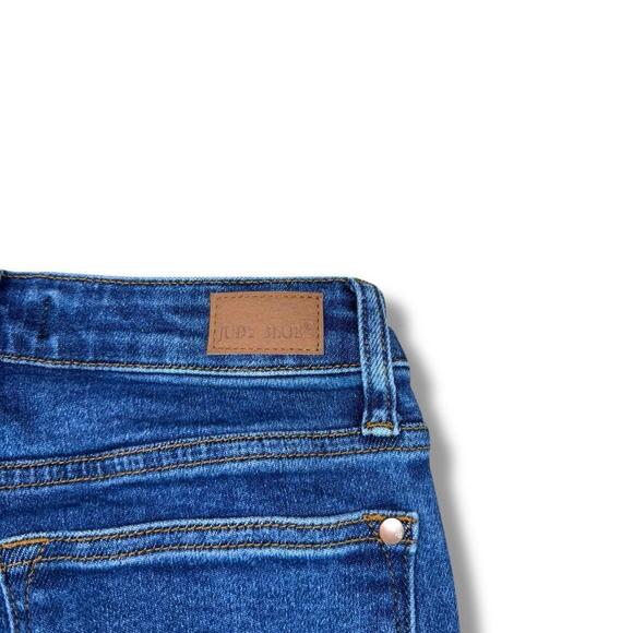 Judy Blue Skinny Fit High-Rise Stretch Denim Jeans Size 5/27 Classic Blue Wash - Picture 4 of 10